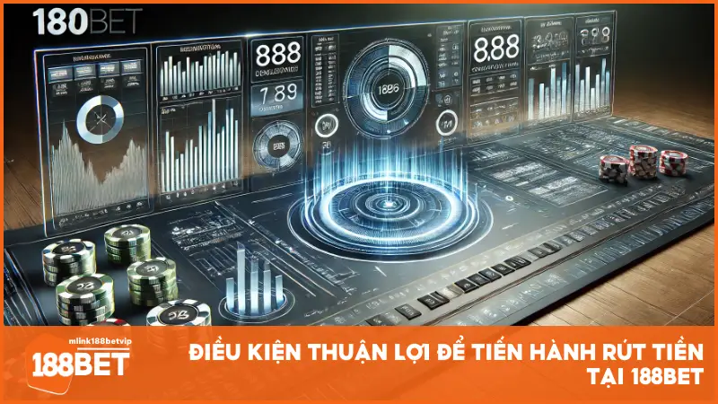 Điều kiện thuận lợi để tiến hành rút tiền tại 188BET