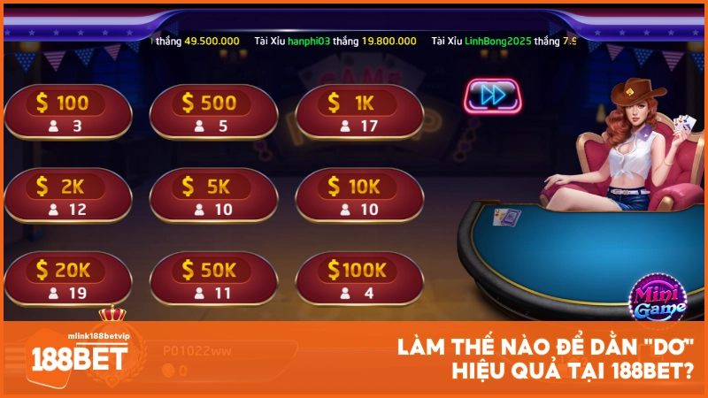 Làm thế nào để dằn "dơ" hiệu quả tại 188BET?