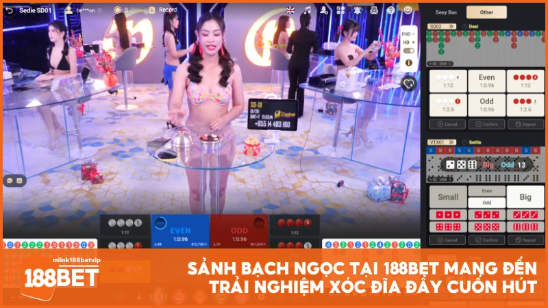 Sảnh Bạch Ngọc tại 188BET mang đến trải nghiệm Xóc Đĩa đầy cuốn hút